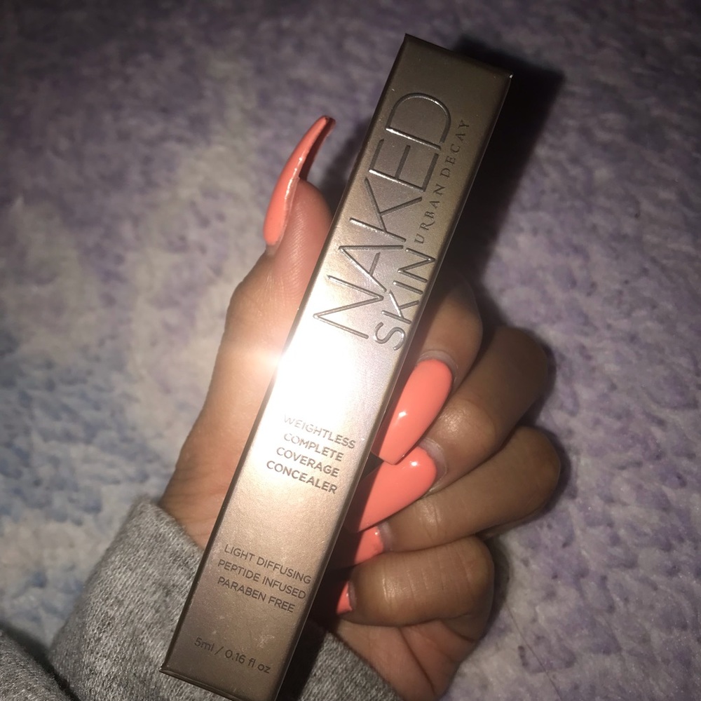 naked urban decay concealer in med-dark warm
